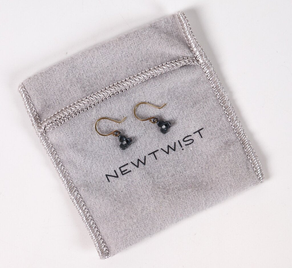 Diamond Sterling and 18K 'Jane' earrings