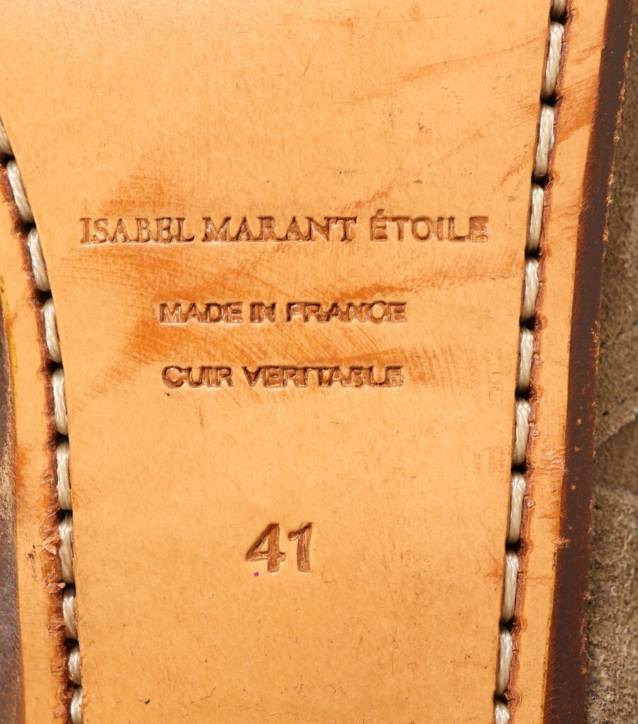 (11) Grey Suede Booties with Block Heel