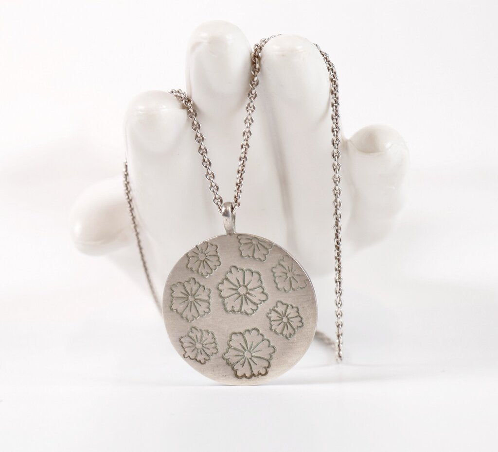 Sterling 'Geisha' Pendant