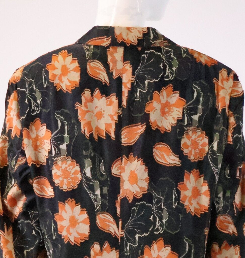 Silk Blend Jacquard Blazer (46)