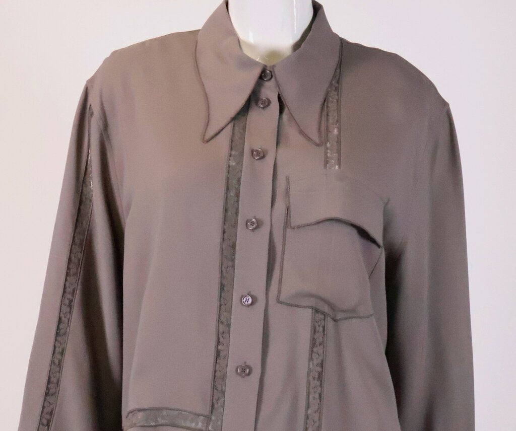 Lace Strips Blouse (44)