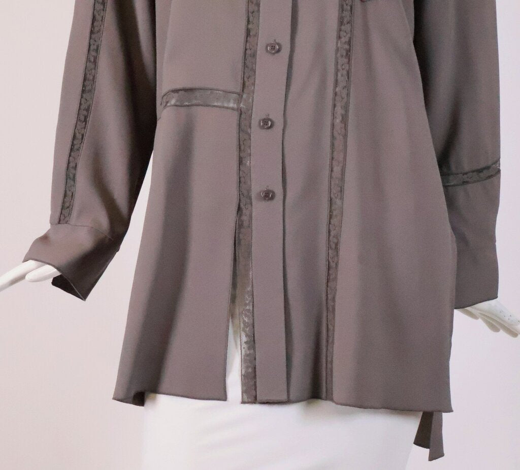 Lace Strips Blouse (44)