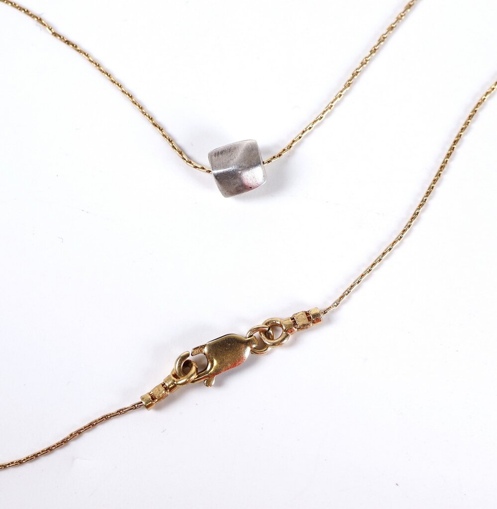 'One Little Faceted Square' Necklace
