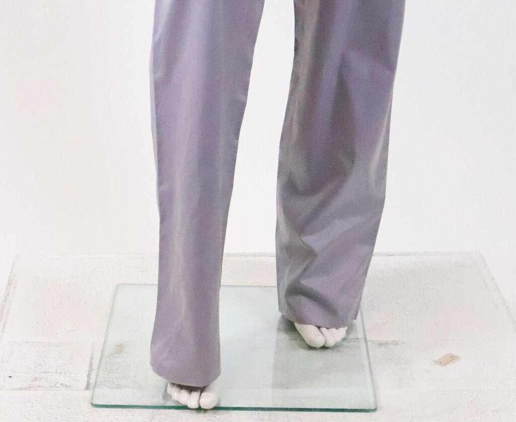 (6) Lilac Silk Blend Pantsuit