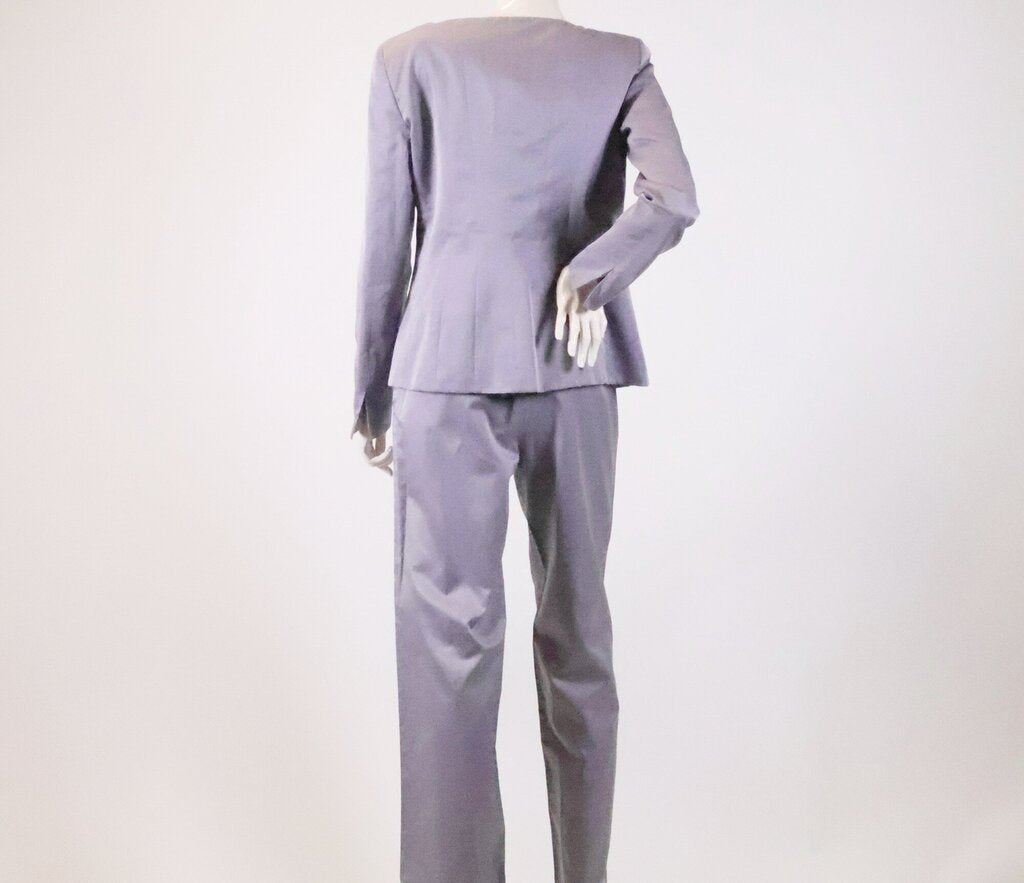 (6) Lilac Silk Blend Pantsuit