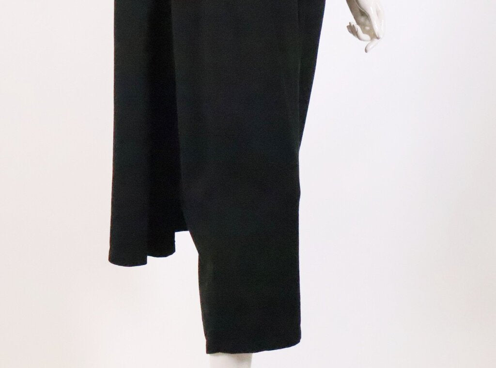 (S) Black Caped Romper