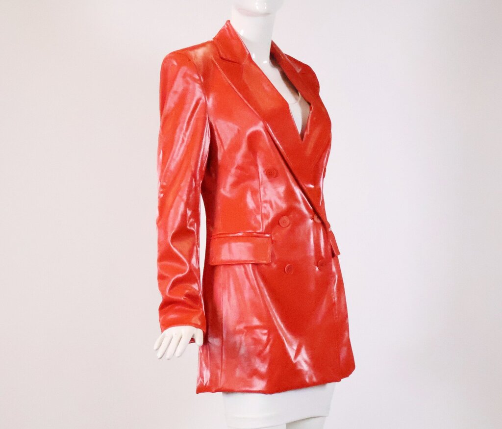 (S) Orange Vinyl Jacket