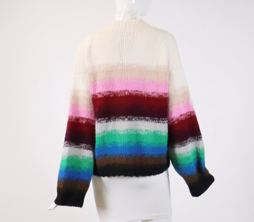 (XS/S) Multi color stripe cardigan