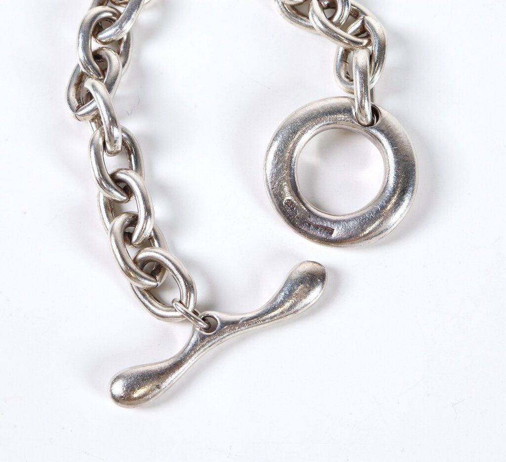 Sterling 'Large Toggle Link' Bracelet