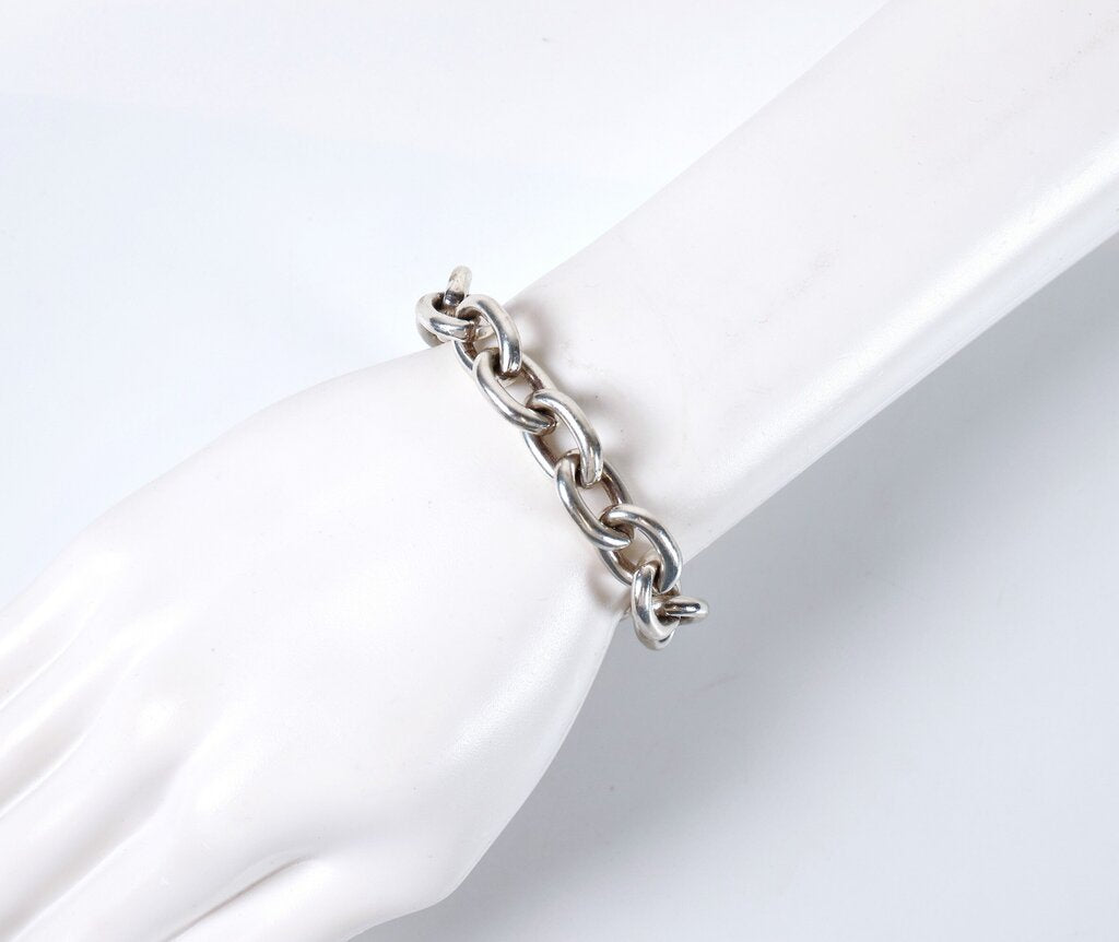 Sterling 'Large Toggle Link' Bracelet