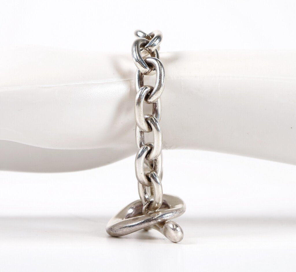 Sterling 'Large Toggle Link' Bracelet