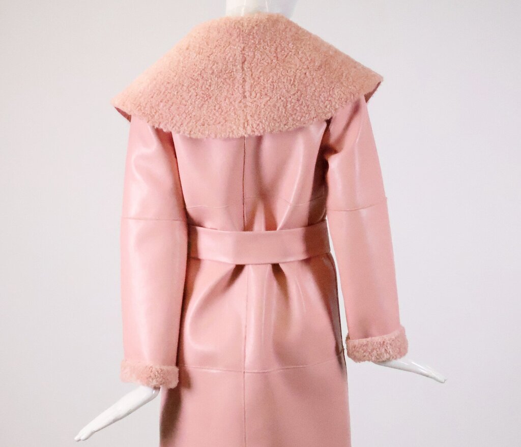 (XS) Blush Pink Reversible Coat