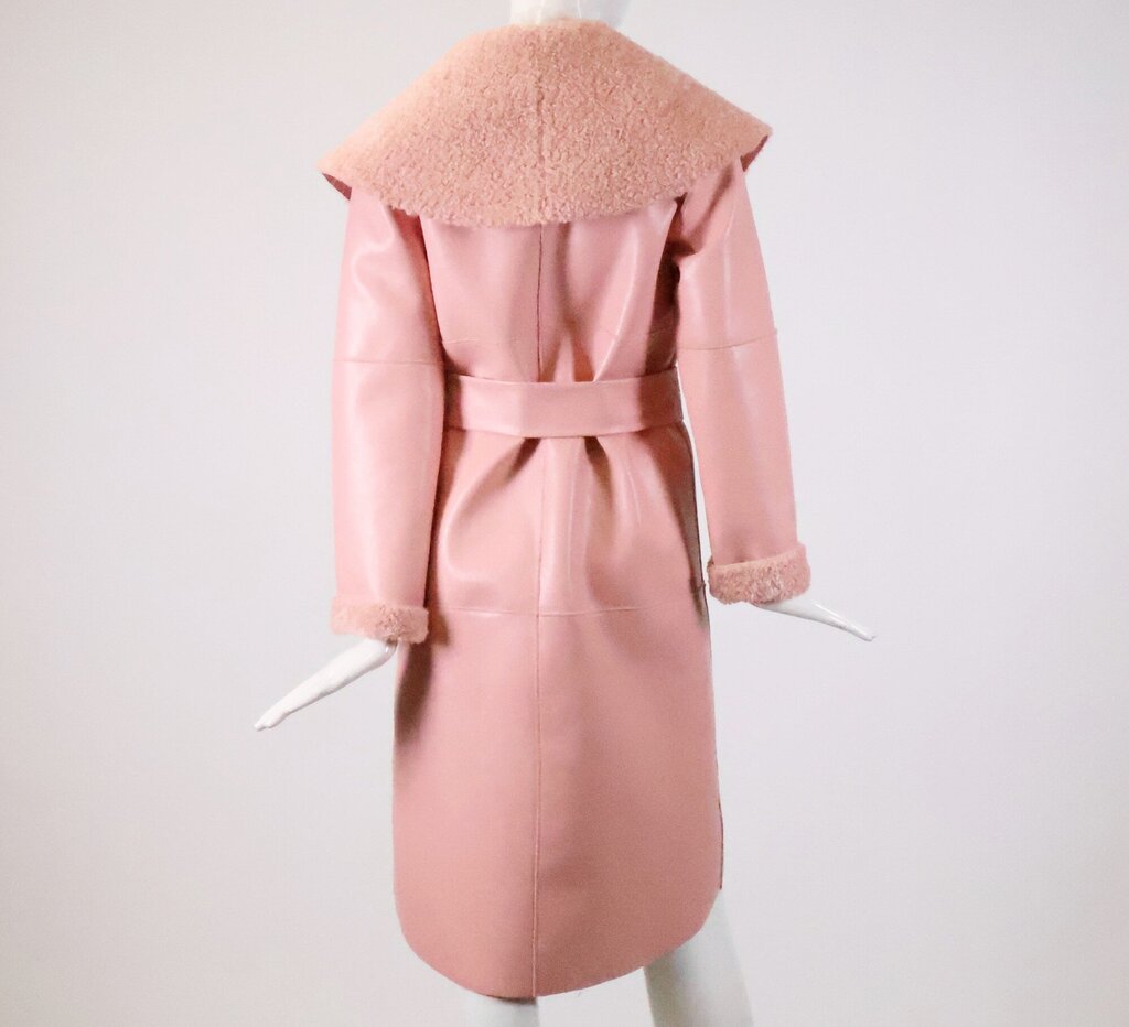 (XS) Blush Pink Reversible Coat