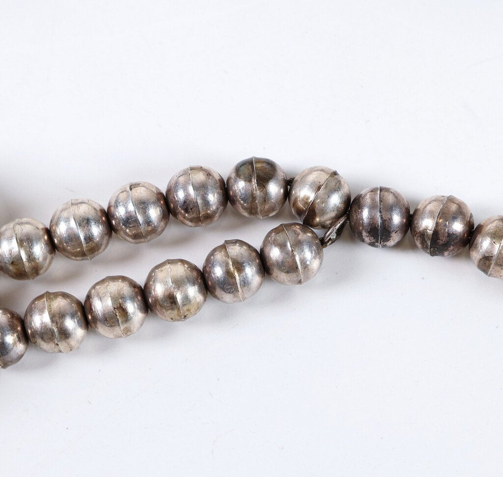 Sterling and Turquoise Squash Blossom Pendant necklace