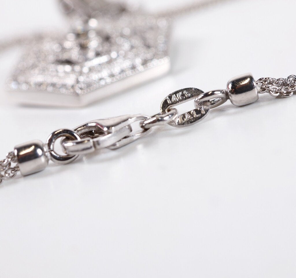 14K Diamond Pendant