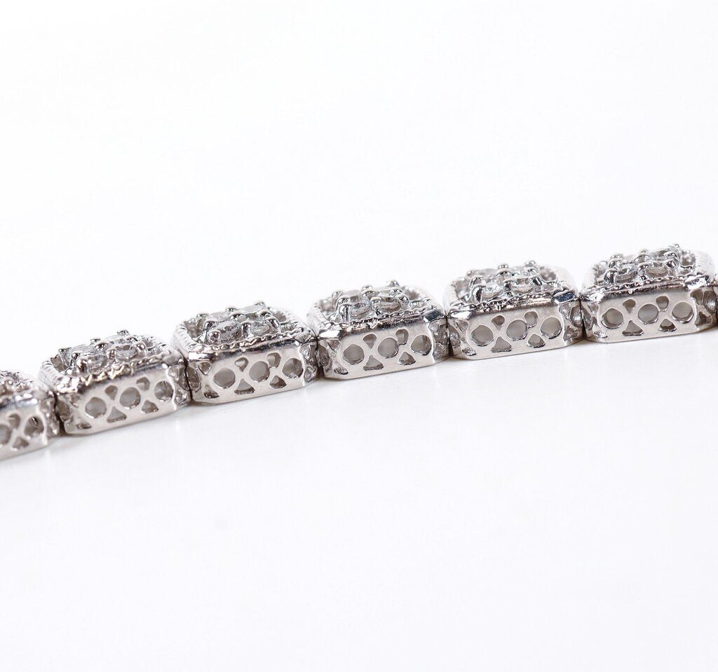 14K Gold and Diamond Tennis Bracelet