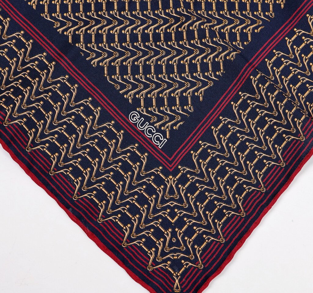 Mini Horse-bit Silk Scarf