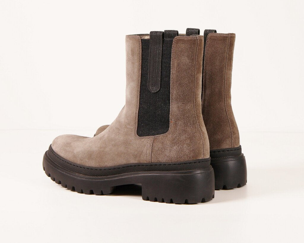 Grey Suede Chelsea Boots (8)