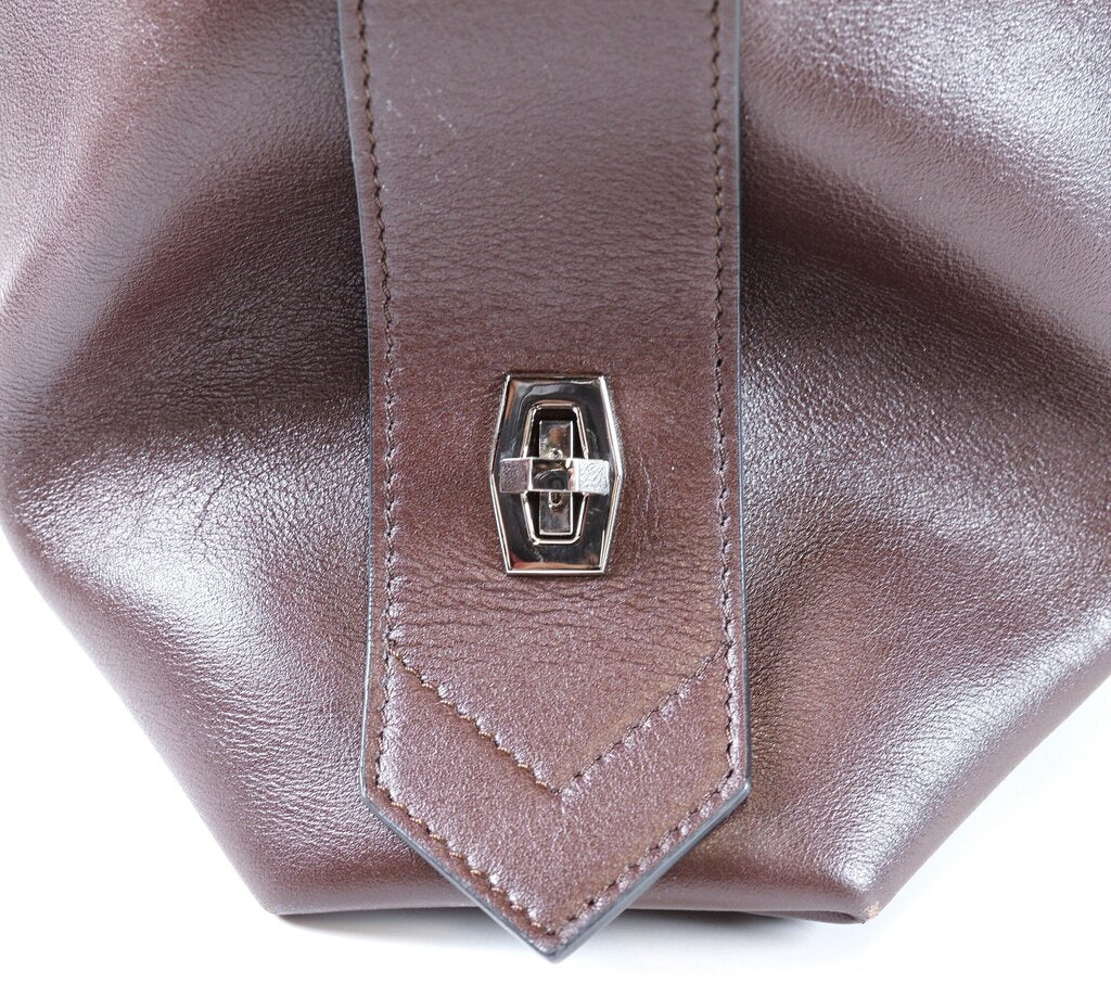 Burgundy Tote with Crossbody Strap