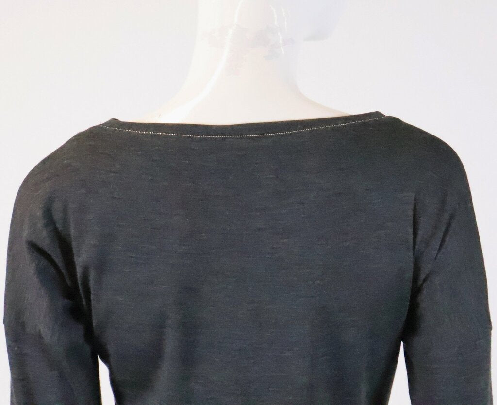 Dark Grey Monili Detail Dress (S)