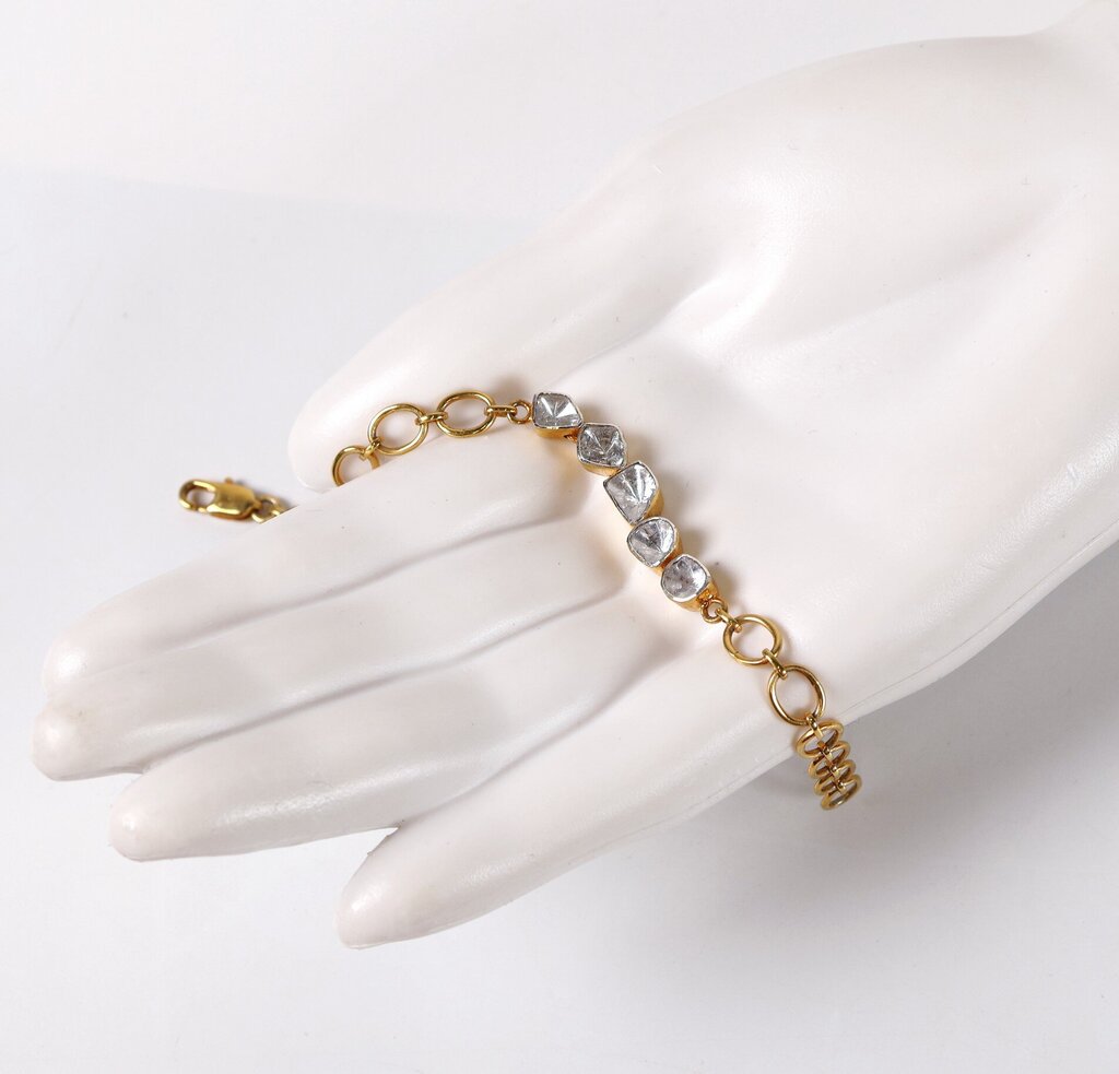 Polki Diamond Bracelet