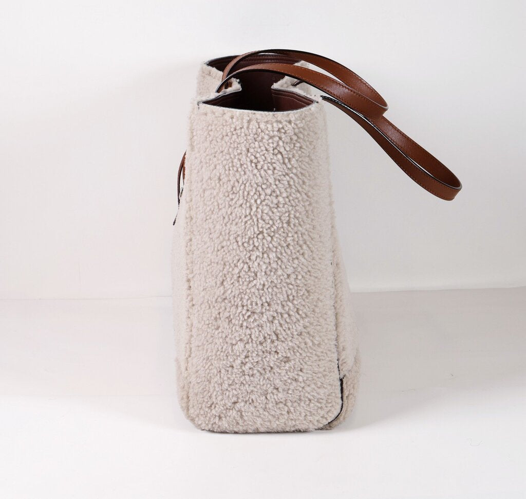 Shearling Tote