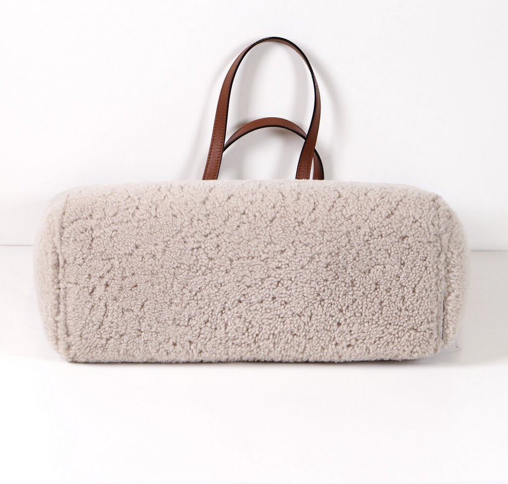 Shearling Tote