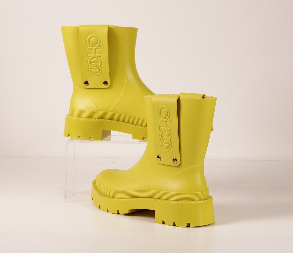 Yellow Rubber Booties (6)