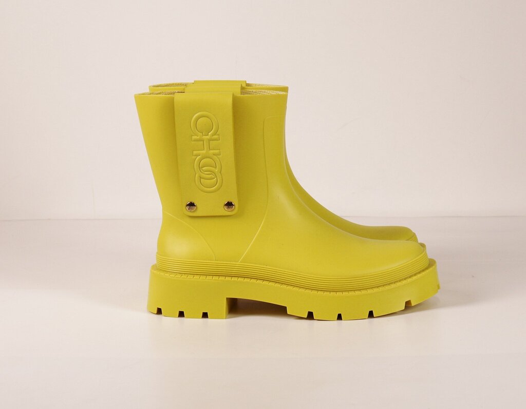 Yellow Rubber Booties (6)