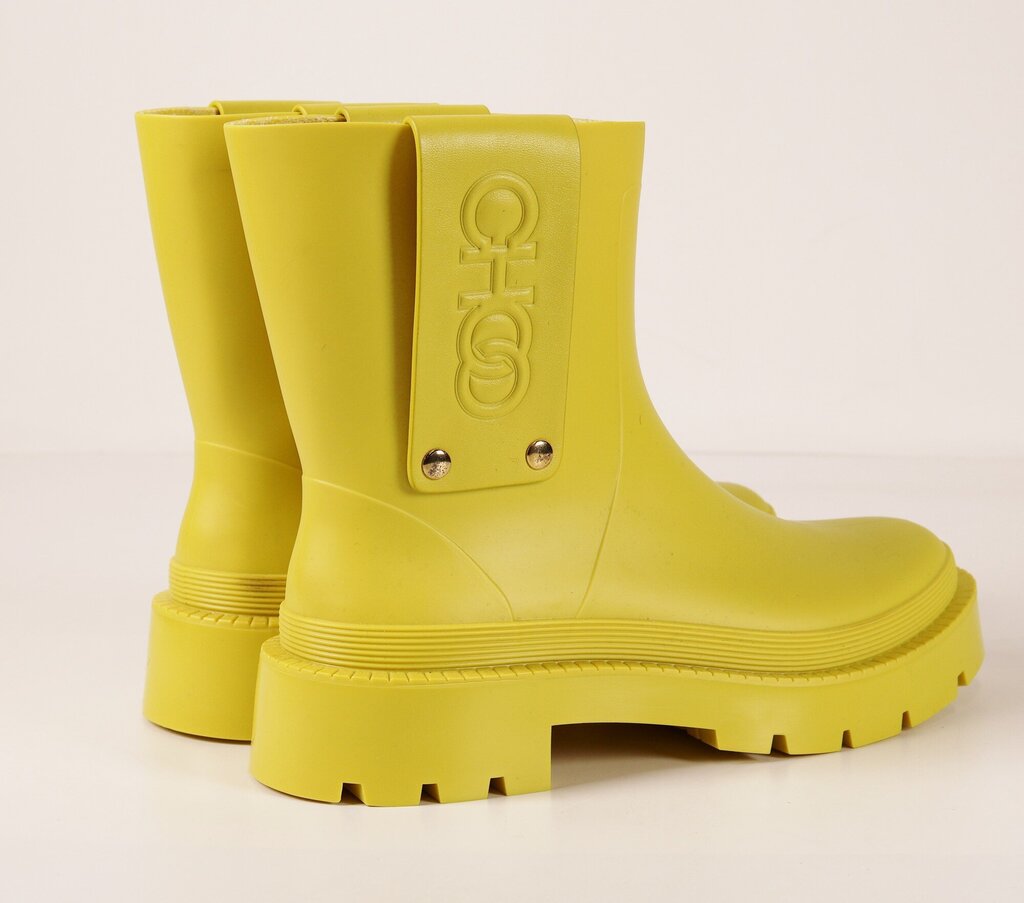 Yellow Rubber Booties (6)