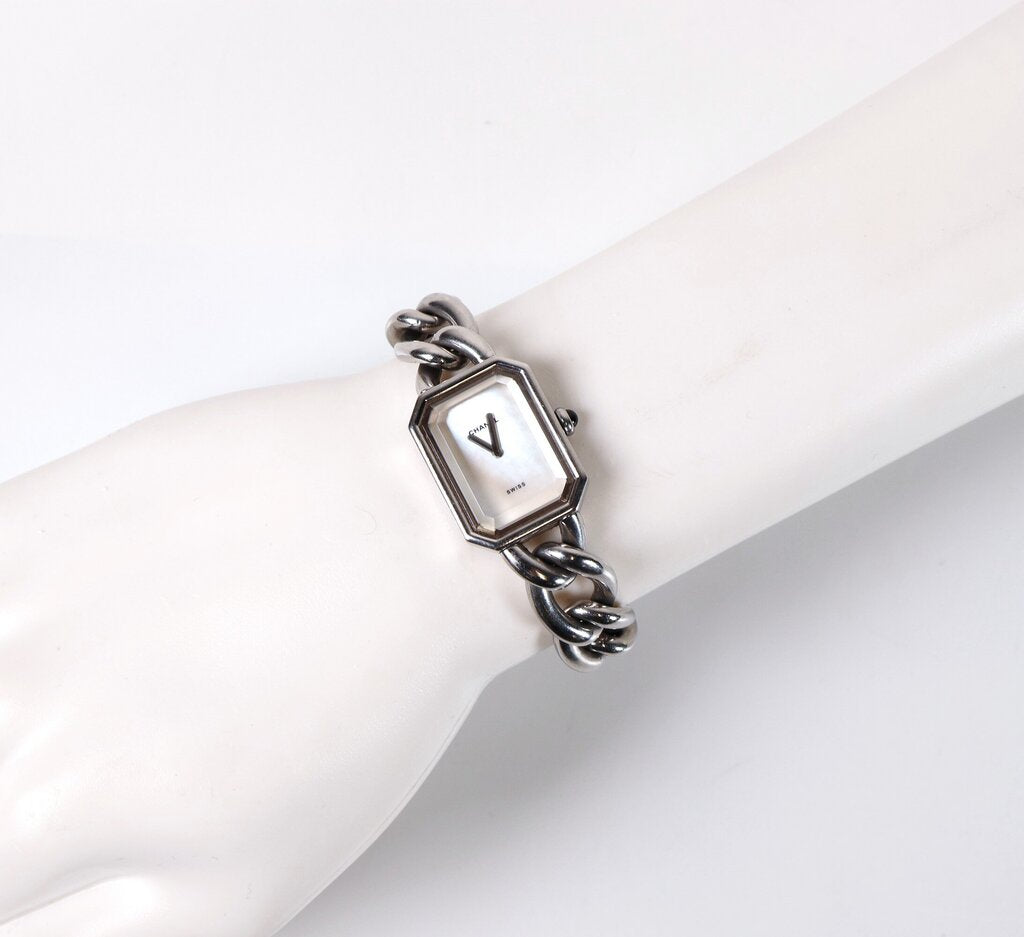 Stainless and Mother of Pearl 'Premier' Watch