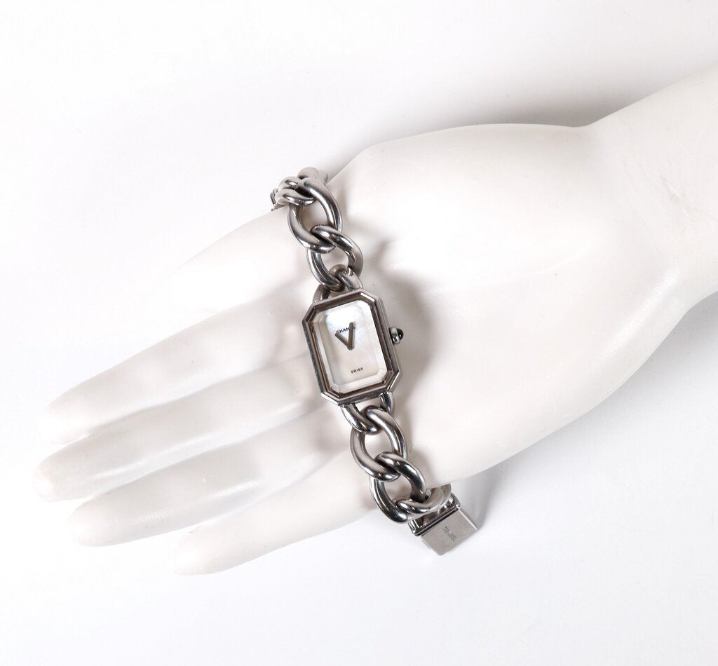 Stainless and Mother of Pearl 'Premier' Watch