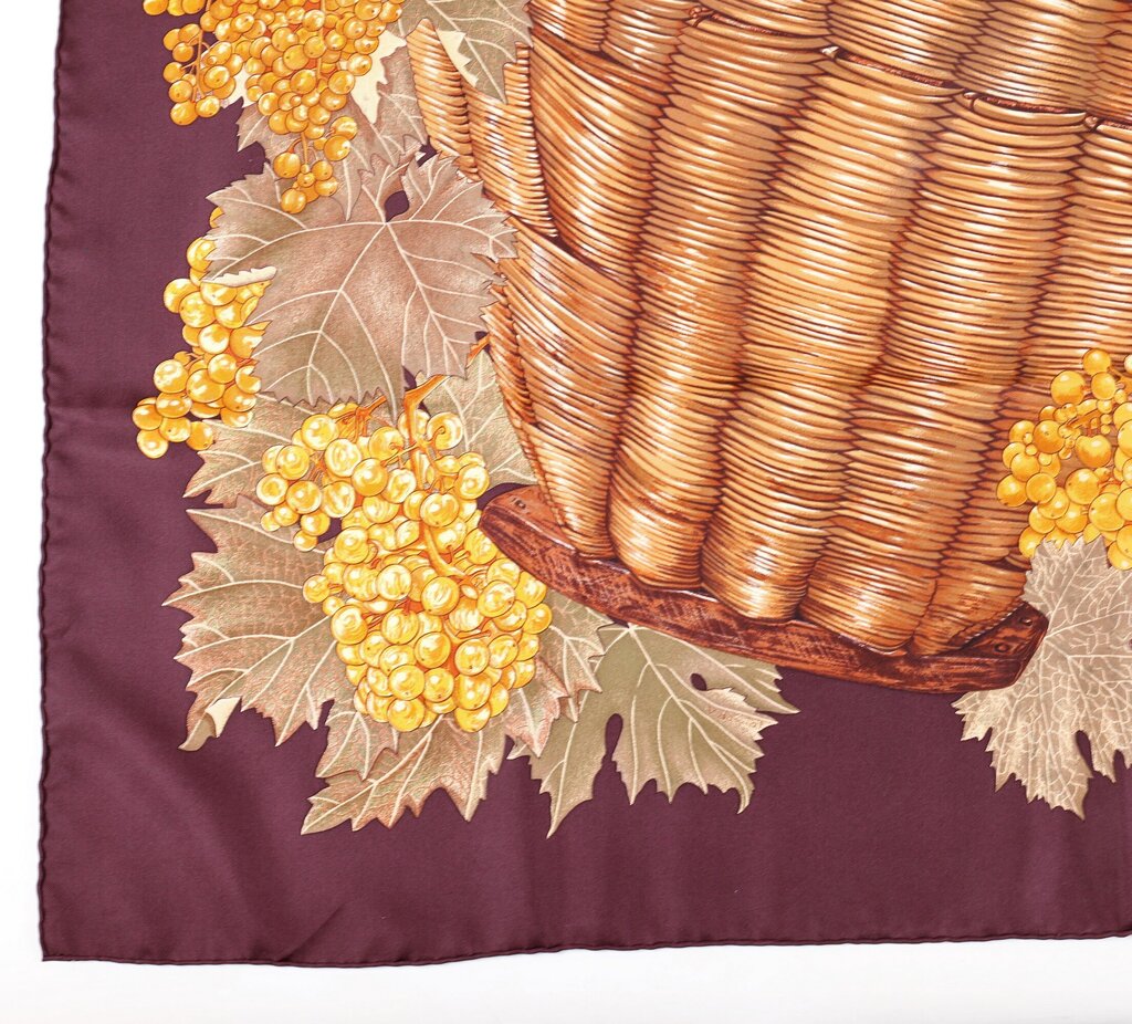 'Vendages' Silk Scarf