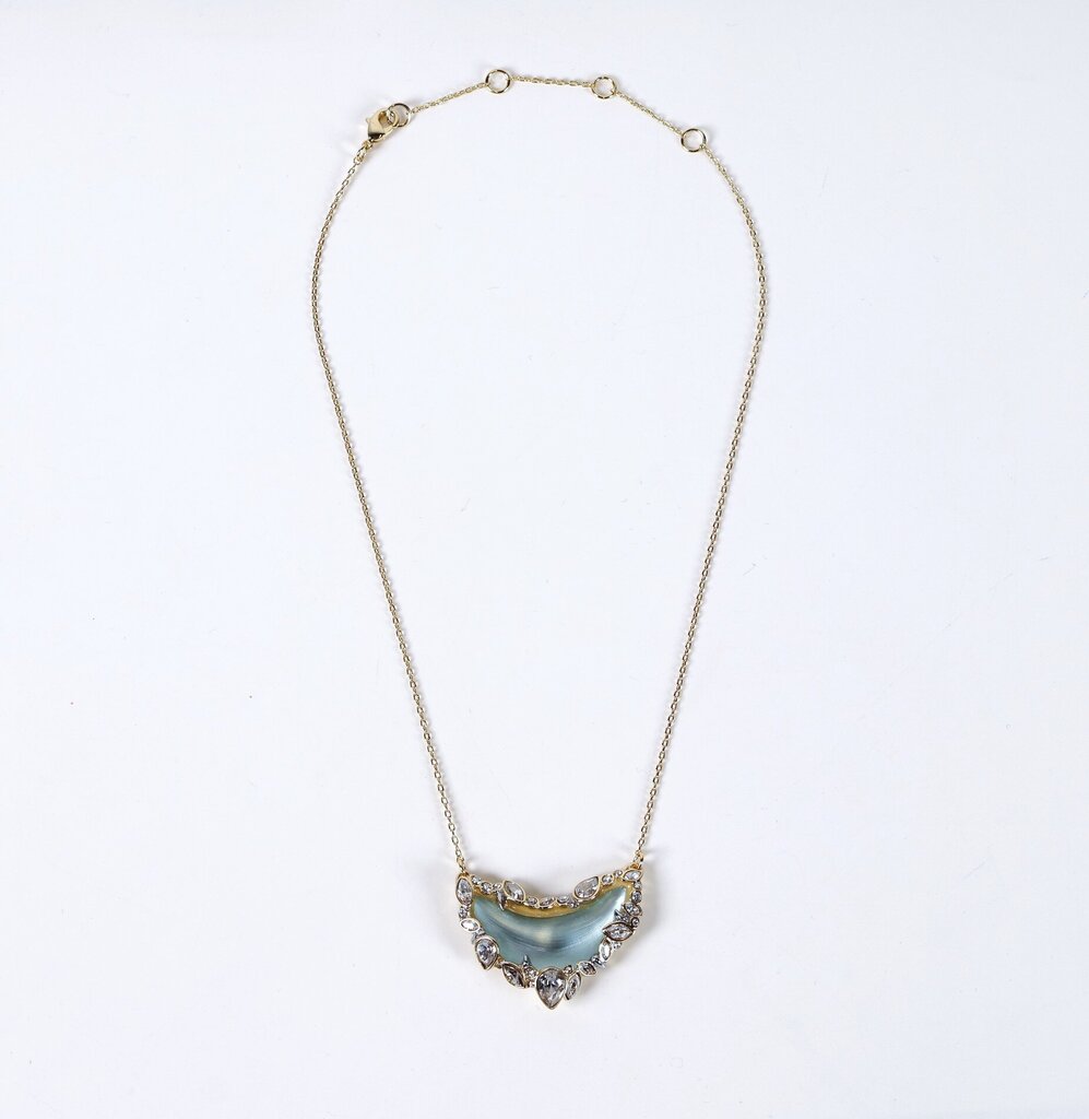 'Jardin Mystere Jagged' Crystal Framed Pendant