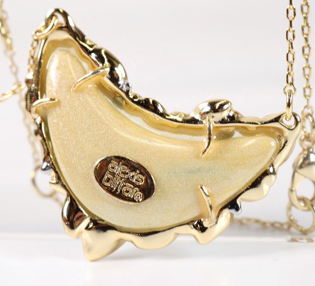 'Jardin Mystere Jagged' Crystal Framed Pendant