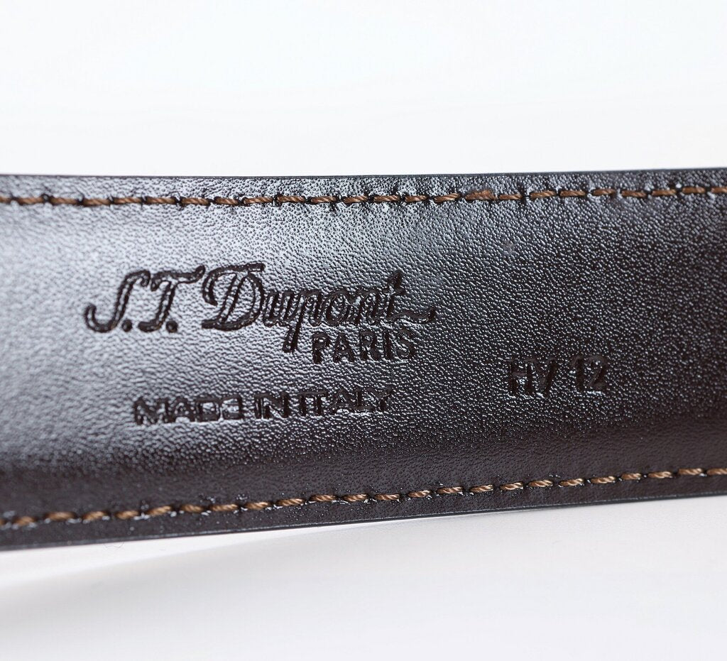 Black Leather Belt (36)