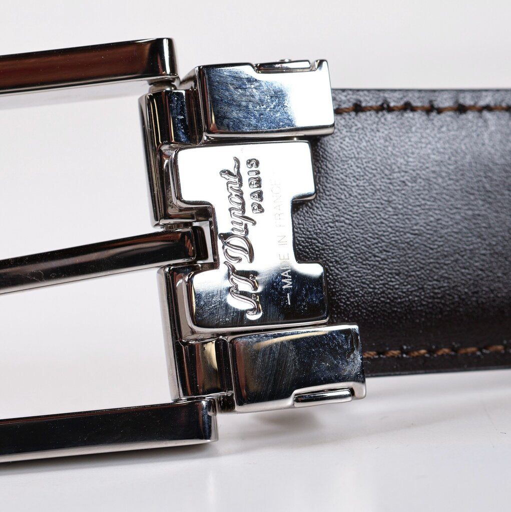 Black Leather Belt (36)