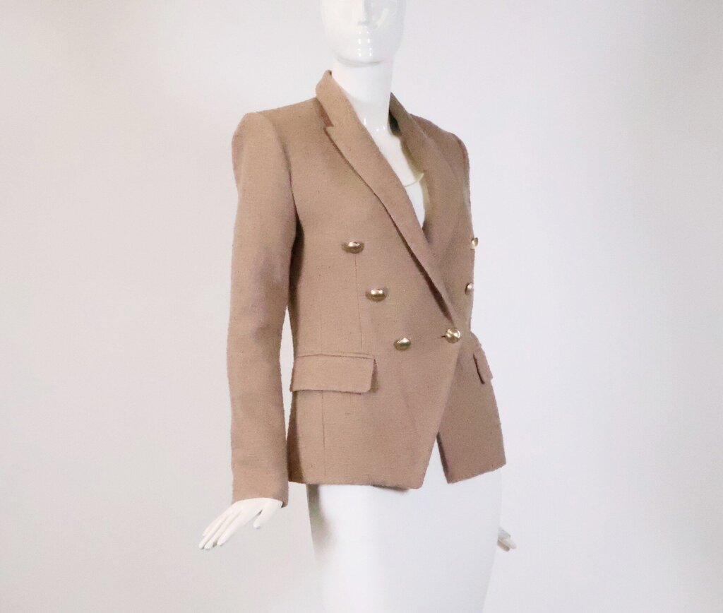 Light Brown Boucle Blazer (XS)