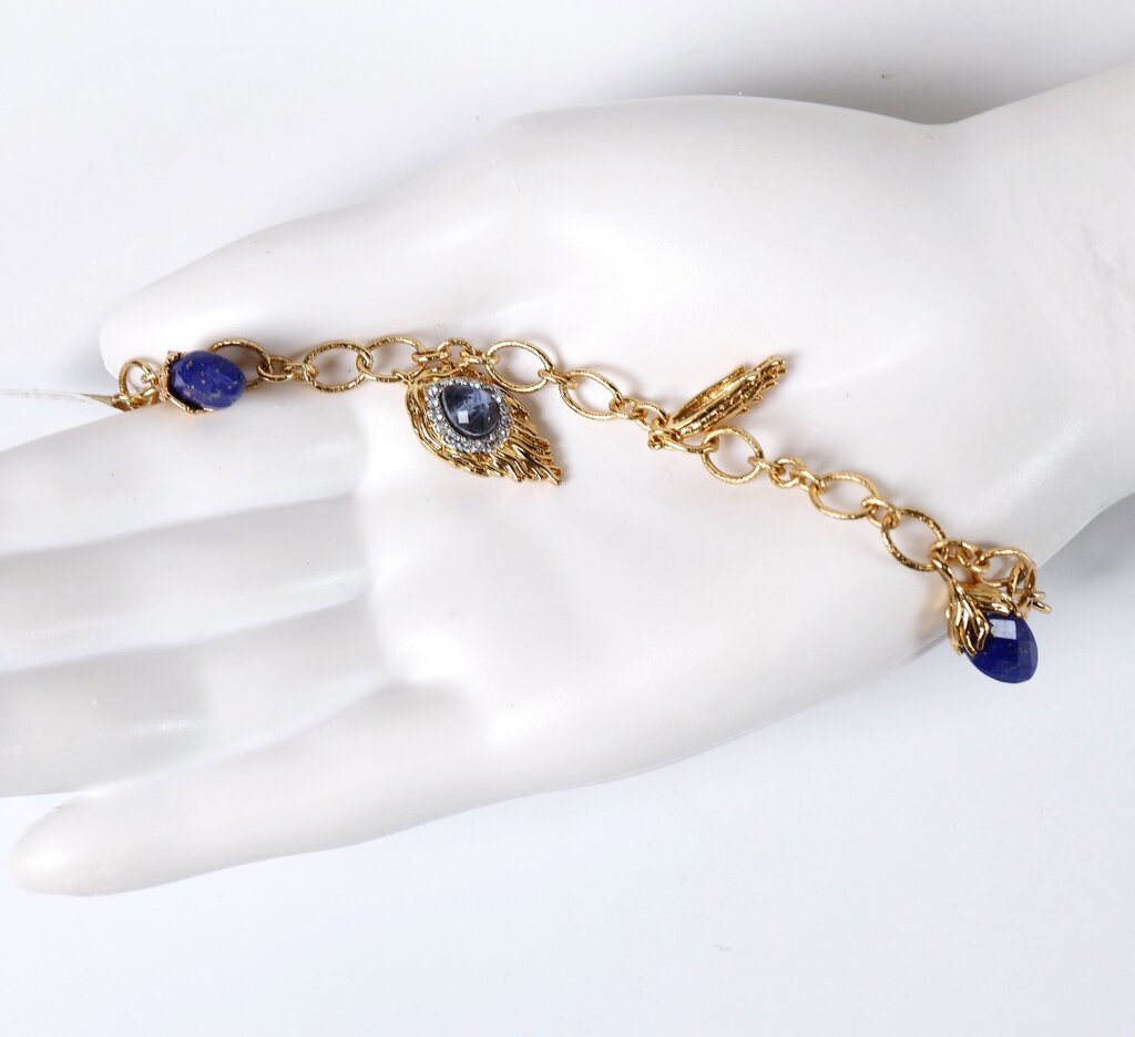 14K Plated Charm Bracelet