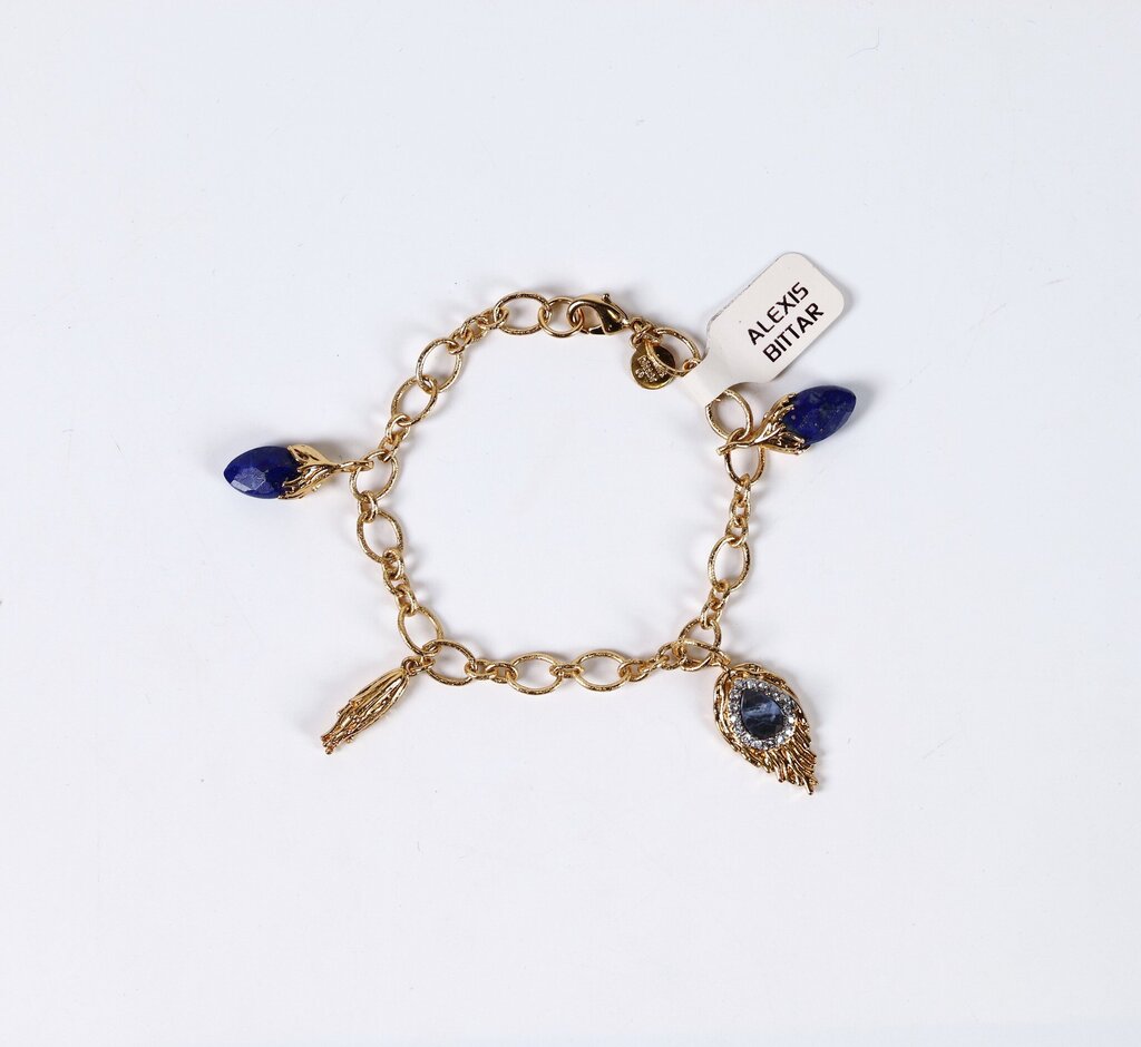 14K Plated Charm Bracelet