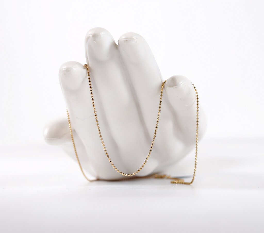 14K Disco Chain 16 inch Length