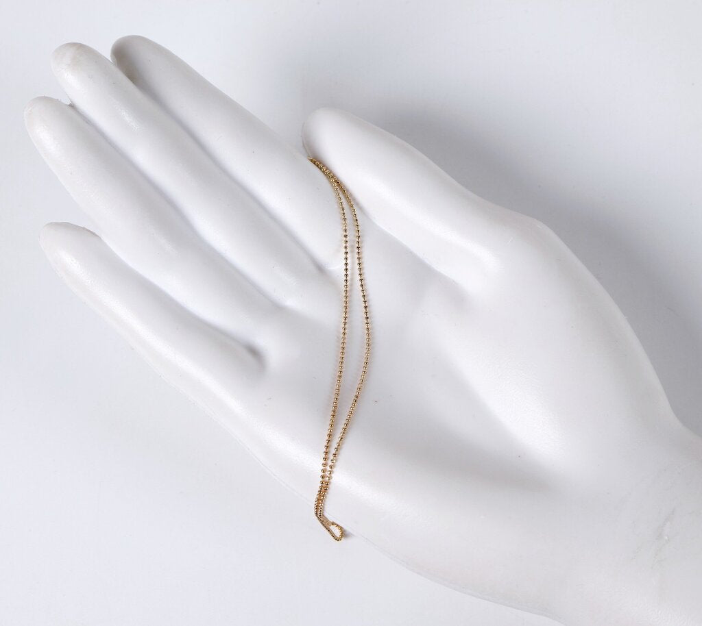 14K Disco Chain 16 inch Length