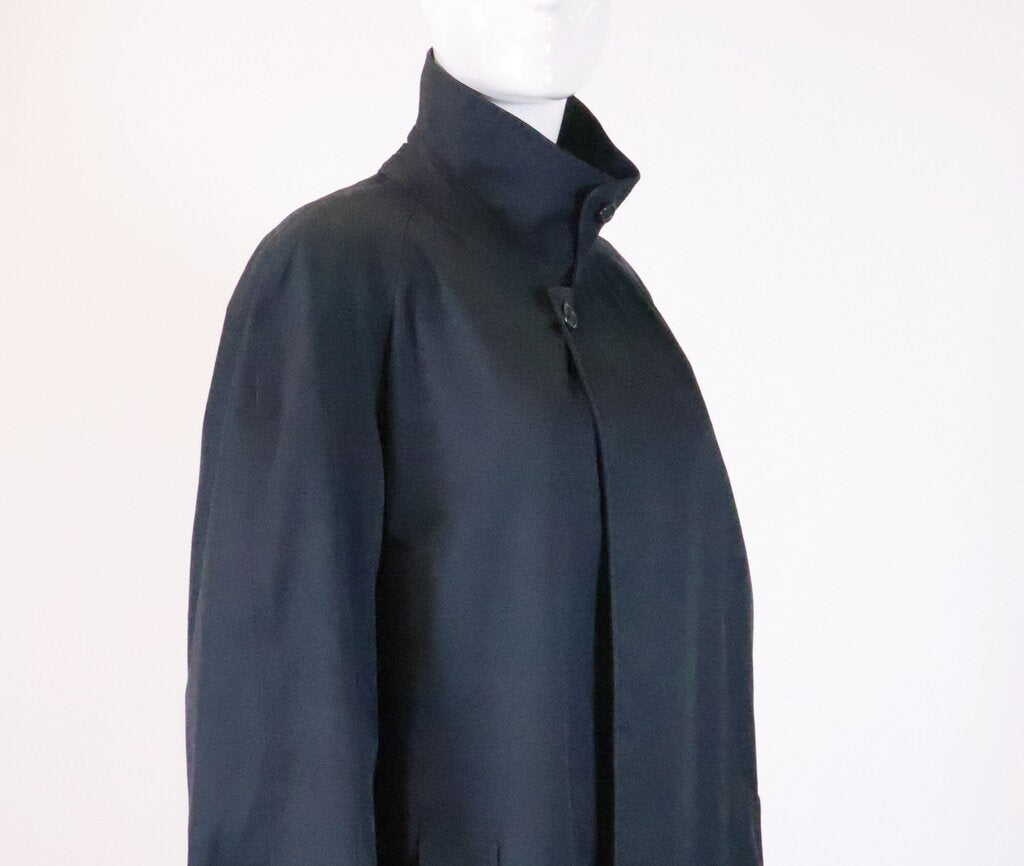 Navy Trench Coat (M)