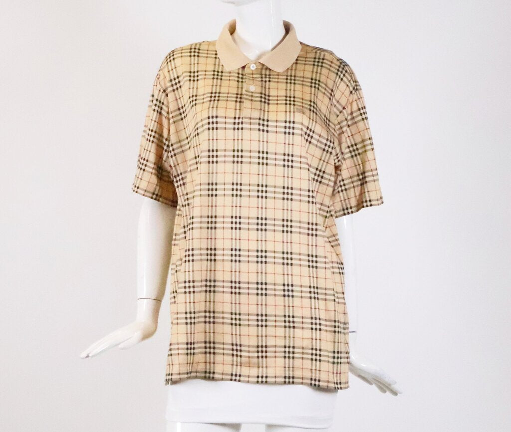 Plaid Polo (M)