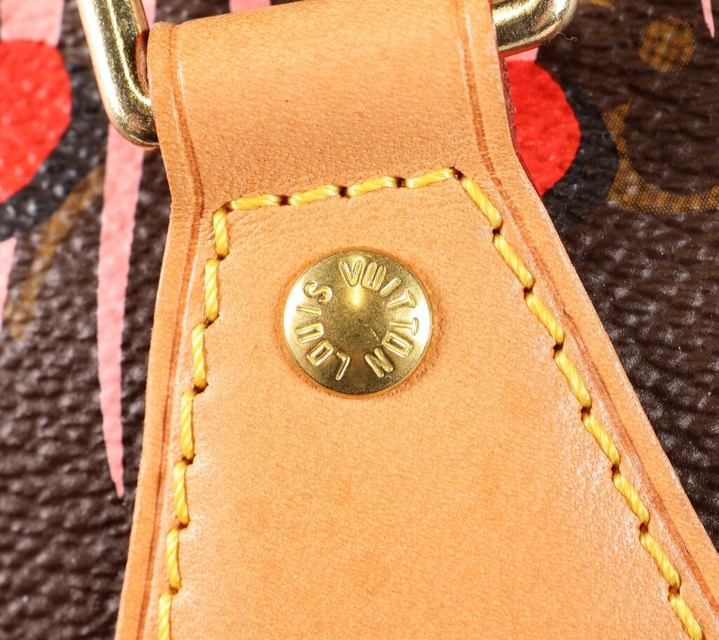 Monogram 'Jungle Dots Speedy 30'