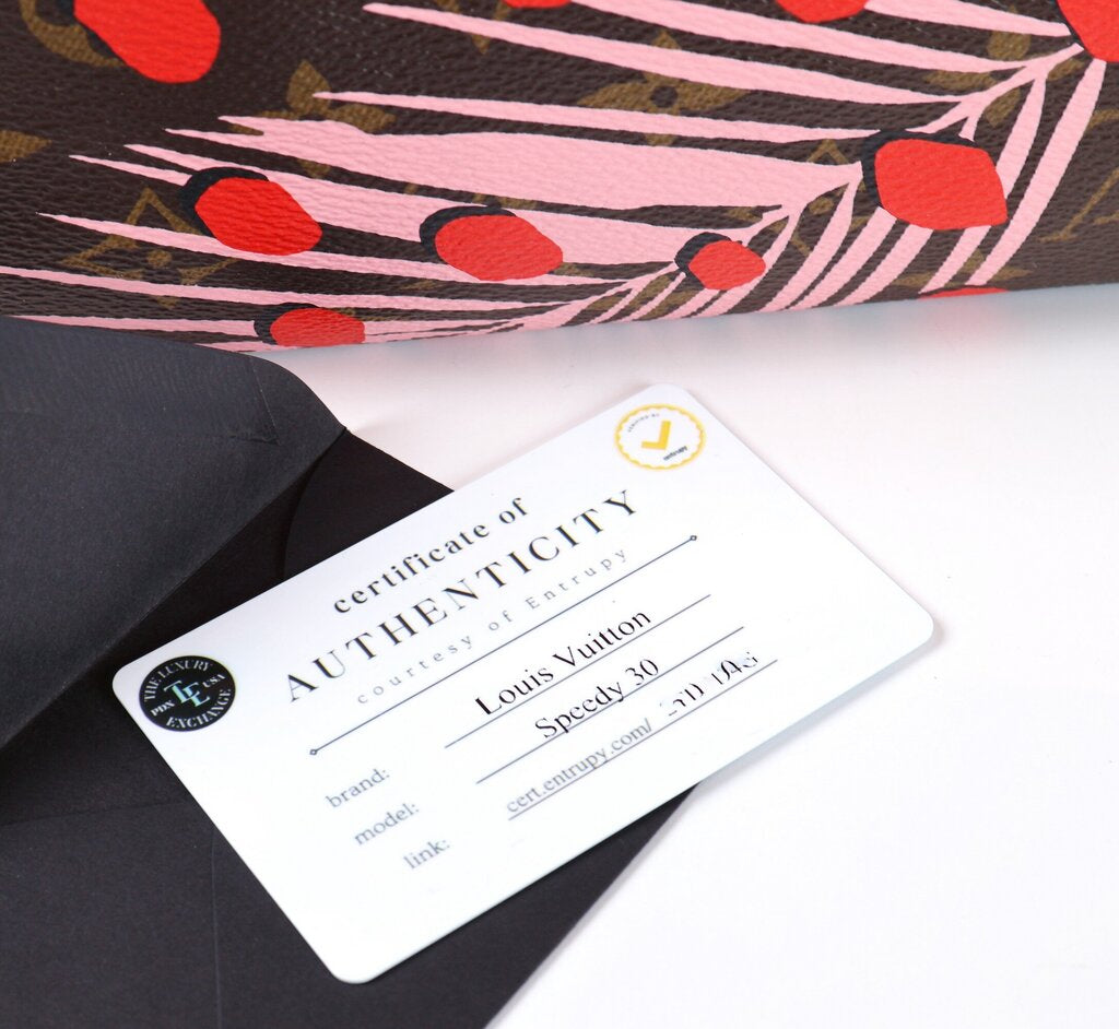 Monogram 'Jungle Dots Speedy 30'