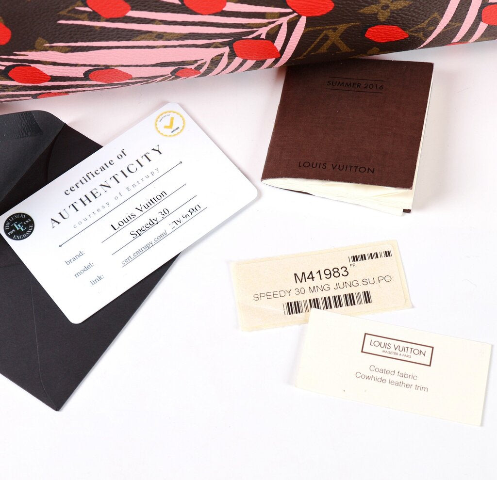 Monogram 'Jungle Dots Speedy 30'