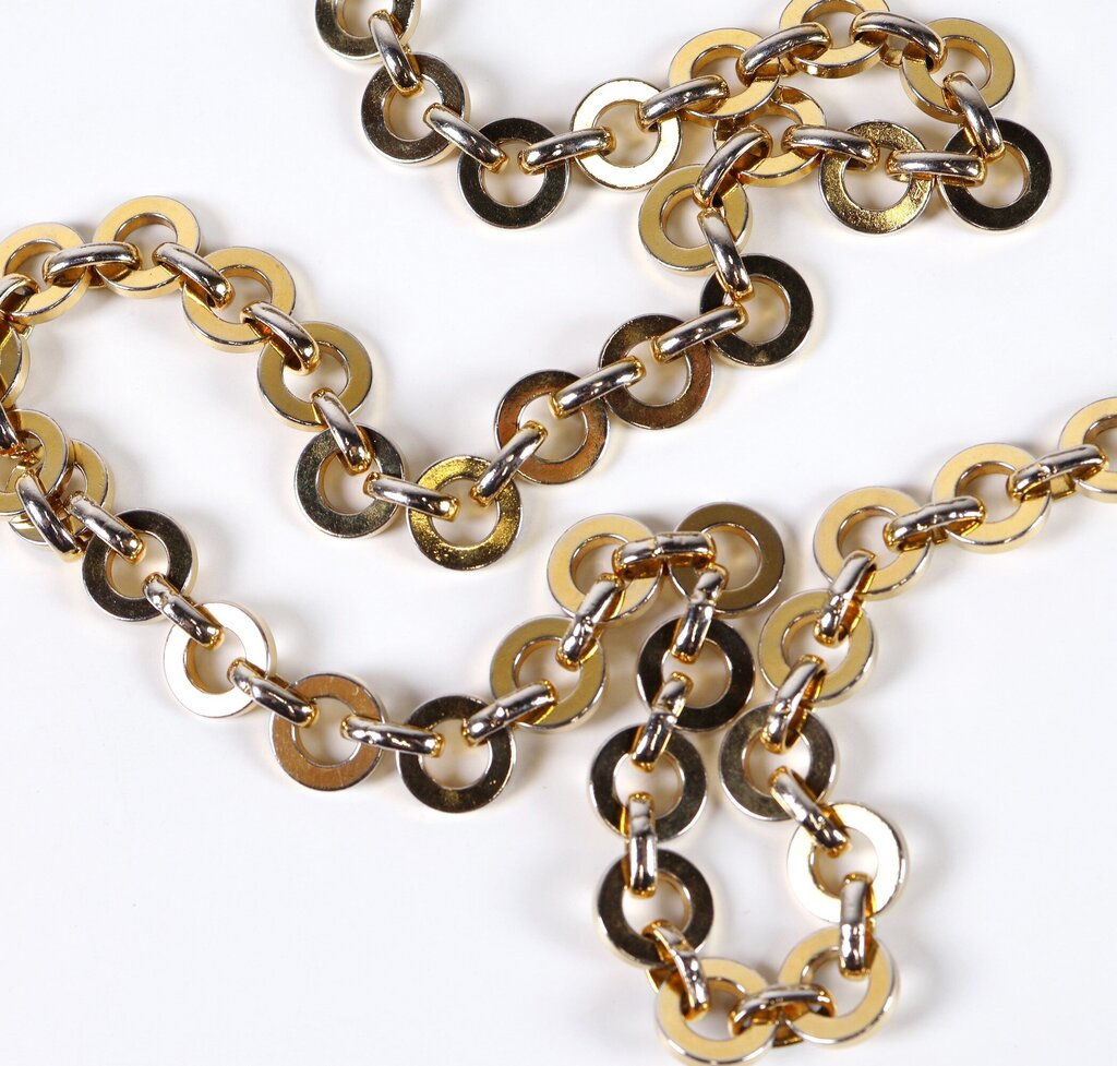 Monogram Canvas with Black Leather Lady Web Bag