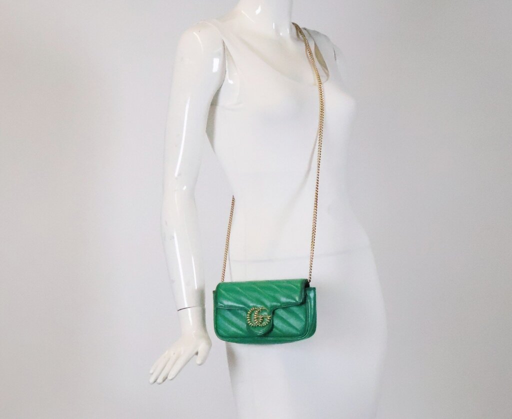 Green 'Azalea' Mini Crossbody
