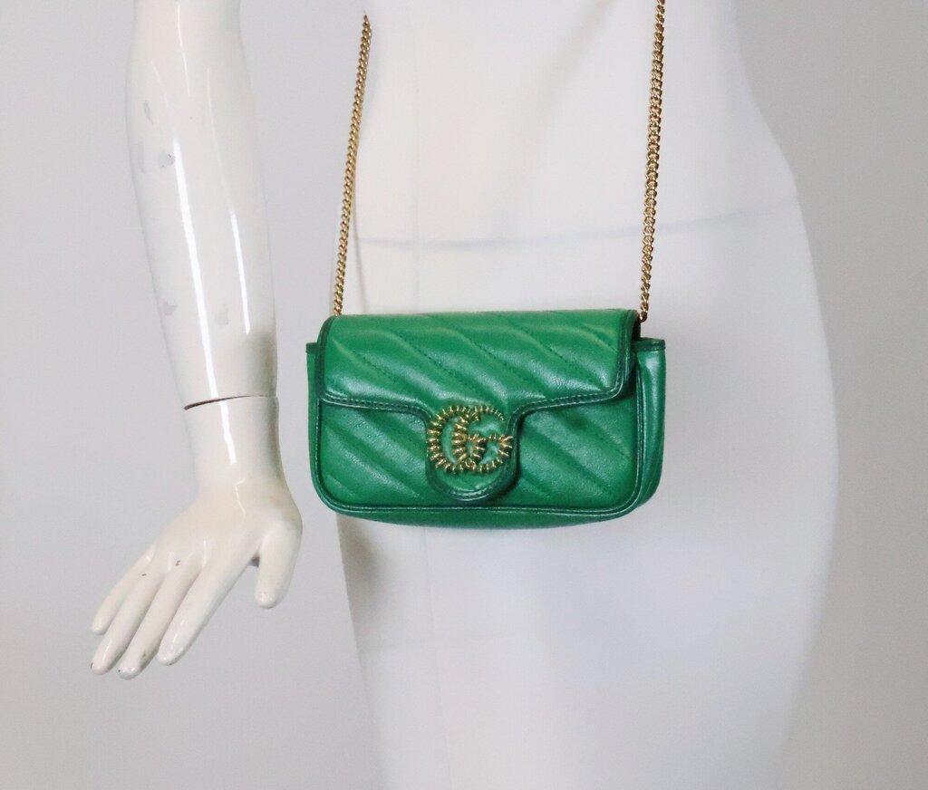 Green 'Azalea' Mini Crossbody